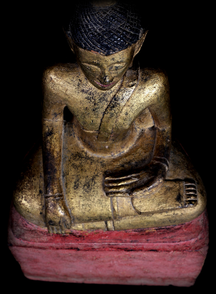 Extremely Rare 19C Thai Lanna Buddha # A052